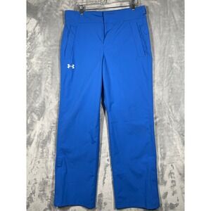 Under Armour Loose Fit Blue Polyester Ski Snowboard Pants Medium